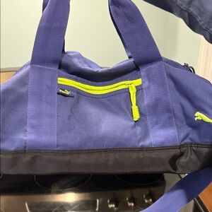Puma Blue and Black Men's Bag